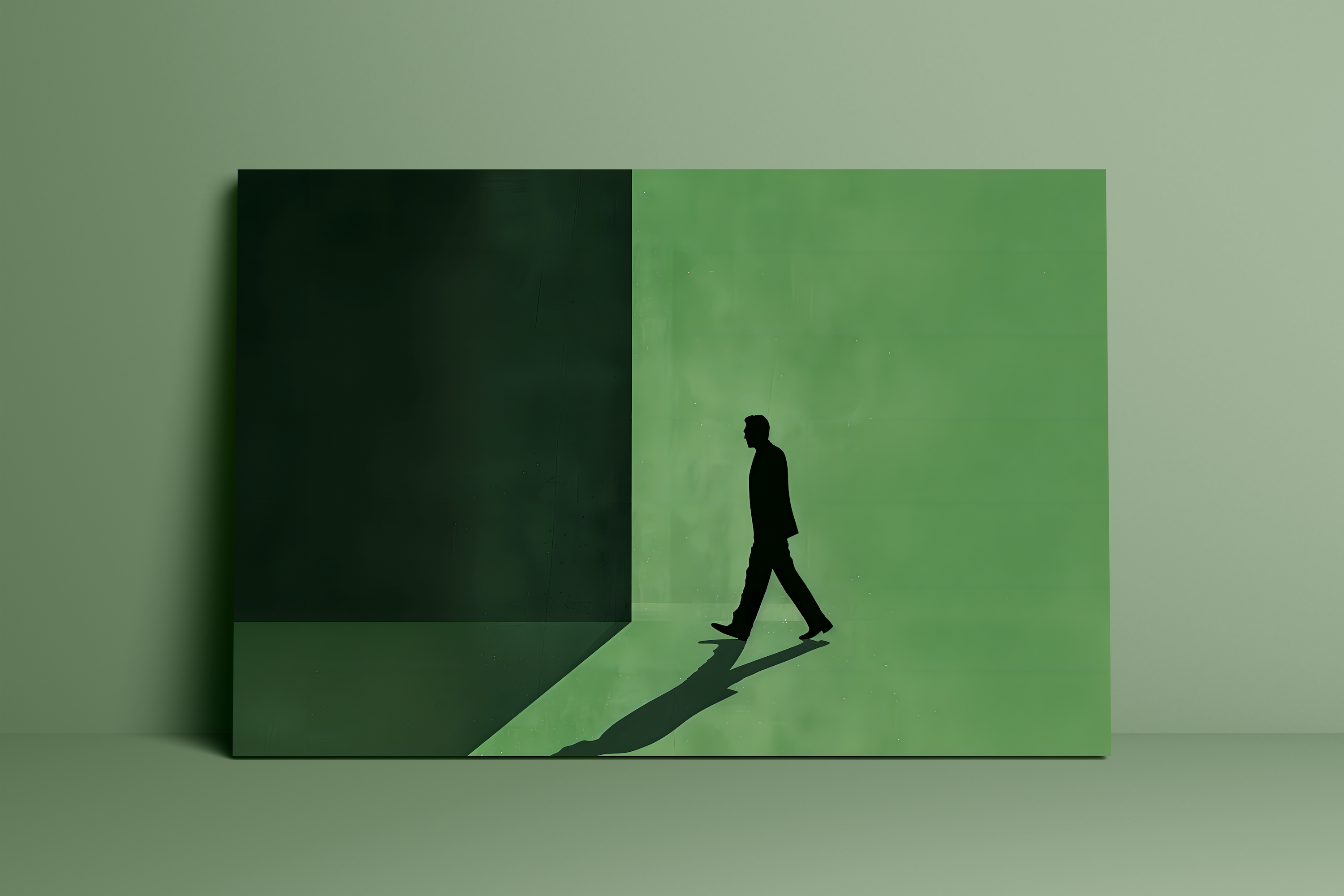 The Boulevardier: Elegant Gentleman Vector Art | Modern & Sophisticated Urban Decor