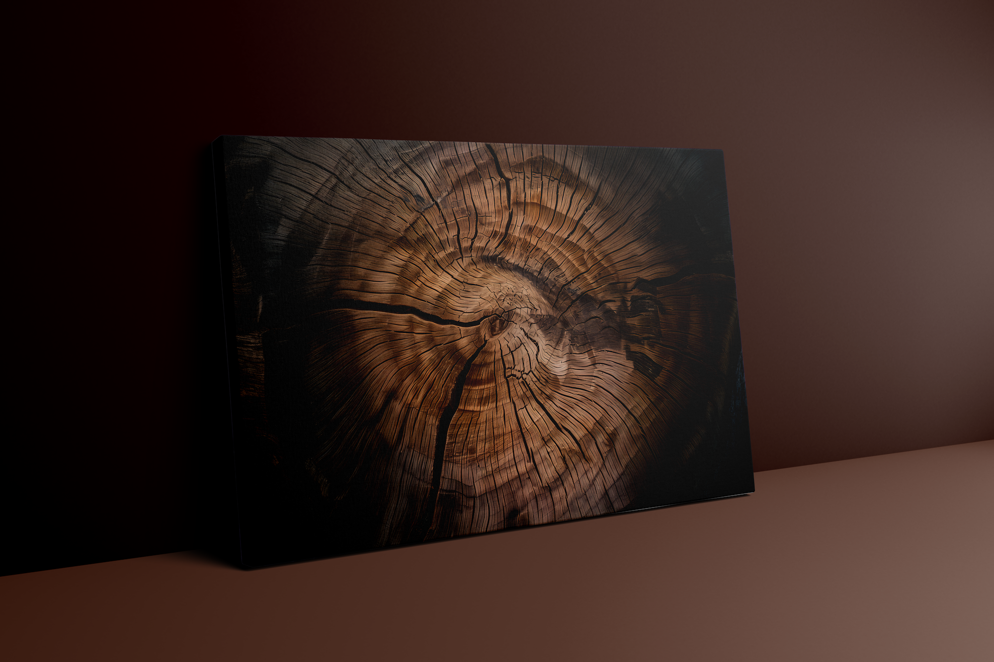The Life of Trees: Abstract Weathered Wood Texture Art | Rustic & Organic Wall Decor