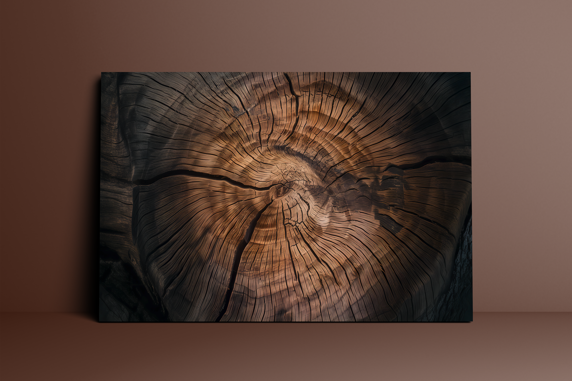 The Life of Trees: Abstract Weathered Wood Texture Art | Rustic & Organic Wall Decor