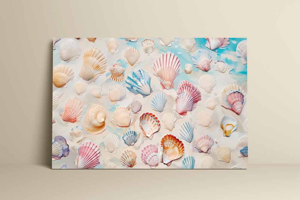 The Salty Mare: Coastal Cowgirl Art | Preppy & Maximalist Beach Wall Decor