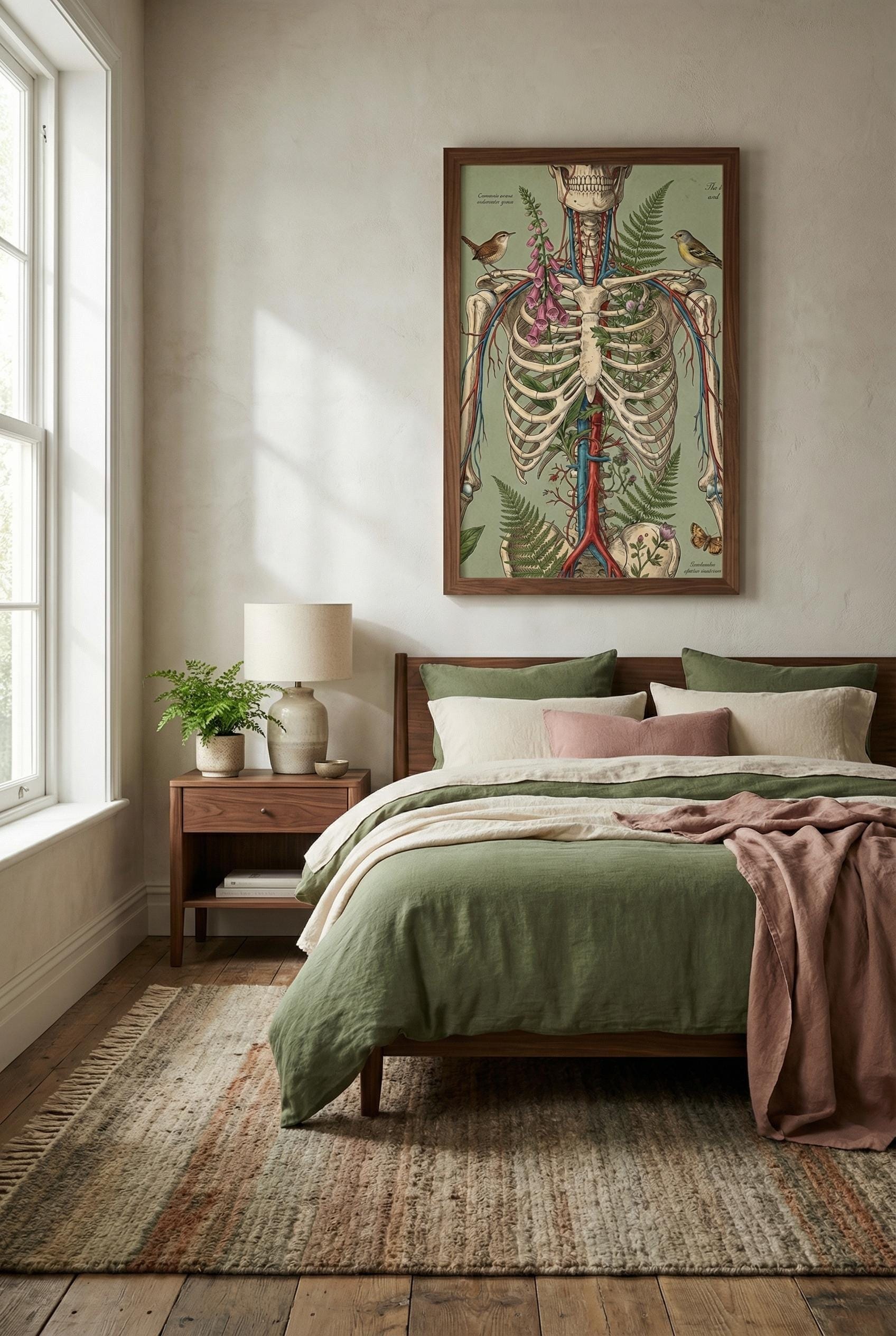 Wall Art Print: Human Nature Connection - Abstract Home Decor