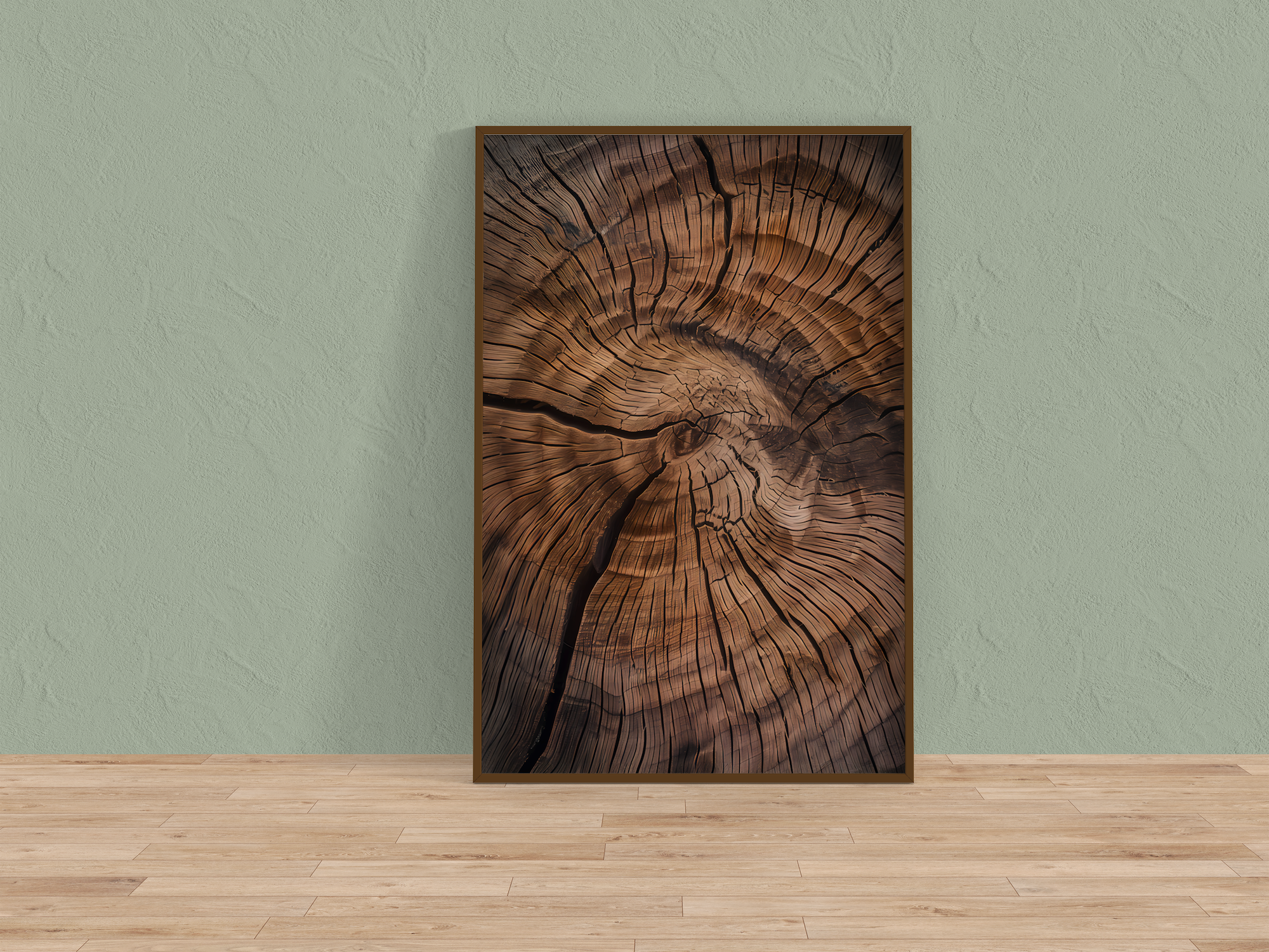 The Life of Trees: Abstract Weathered Wood Texture Art | Rustic & Organic Wall Decor
