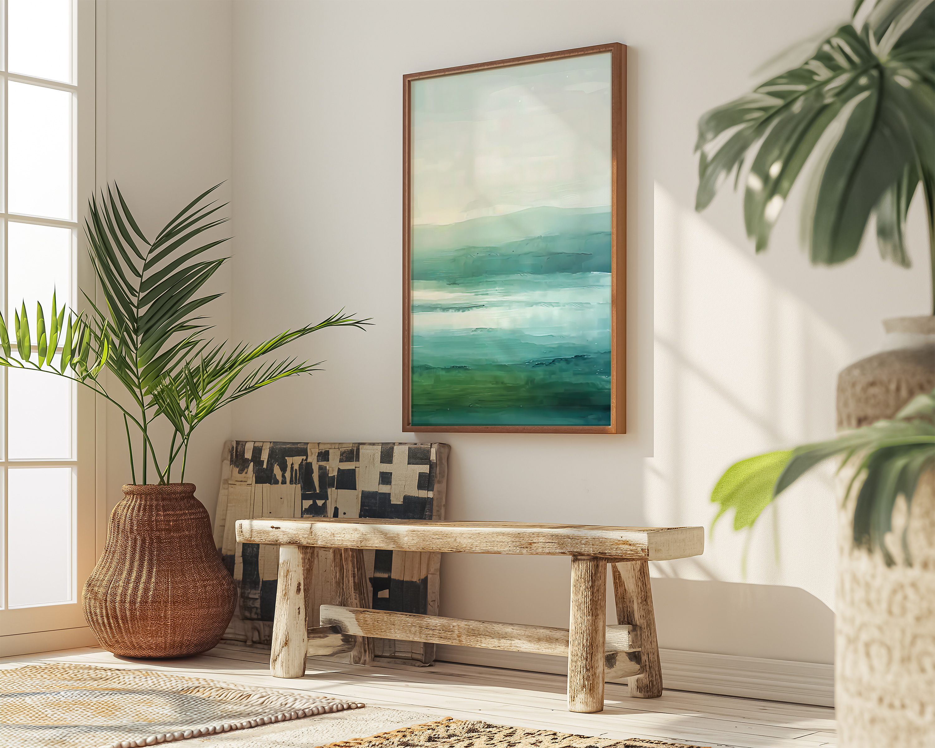 Whispering Waters Interactive Wall Art