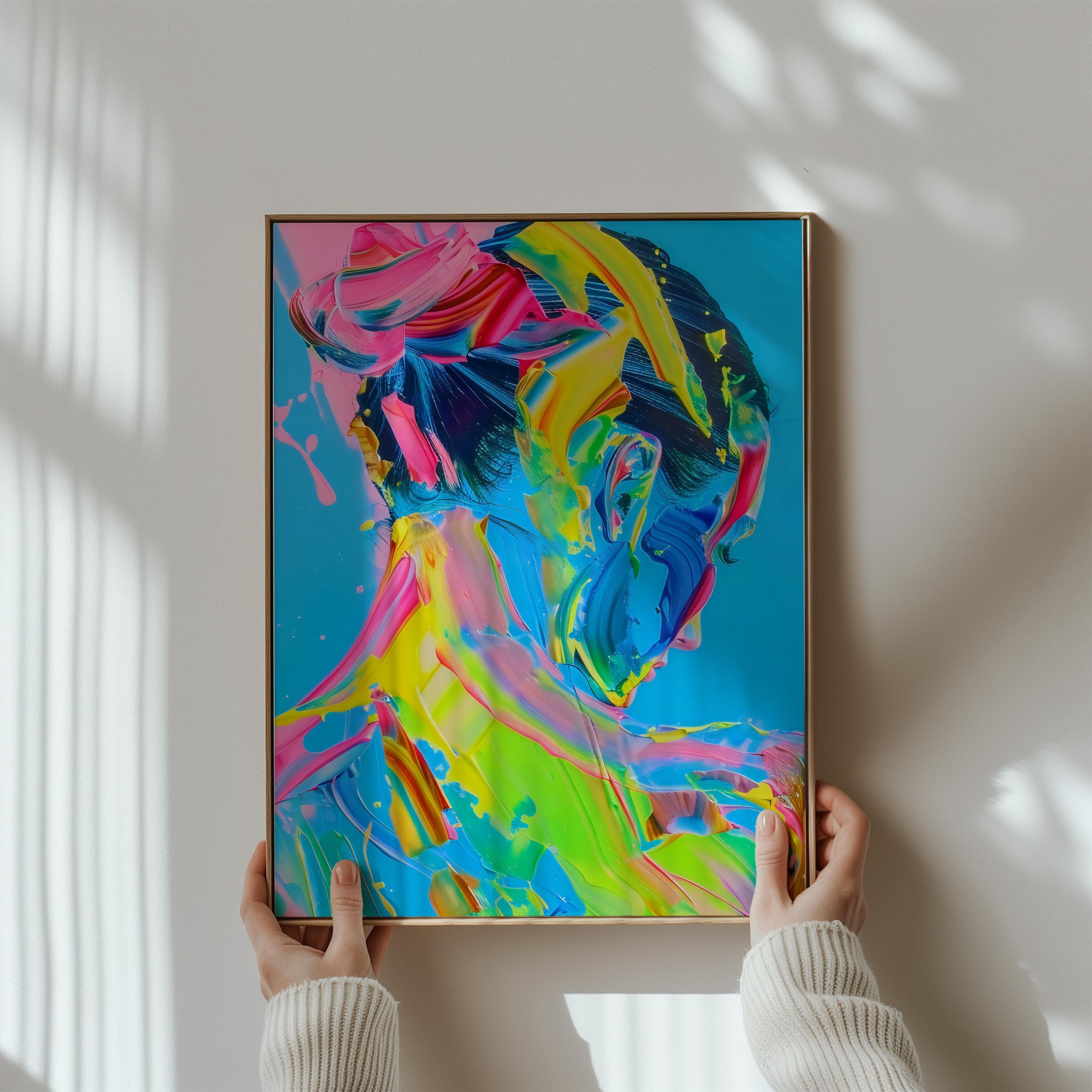 The Gesture: Dynamic & Expressive Pose | High-Resolution Conceptual Art