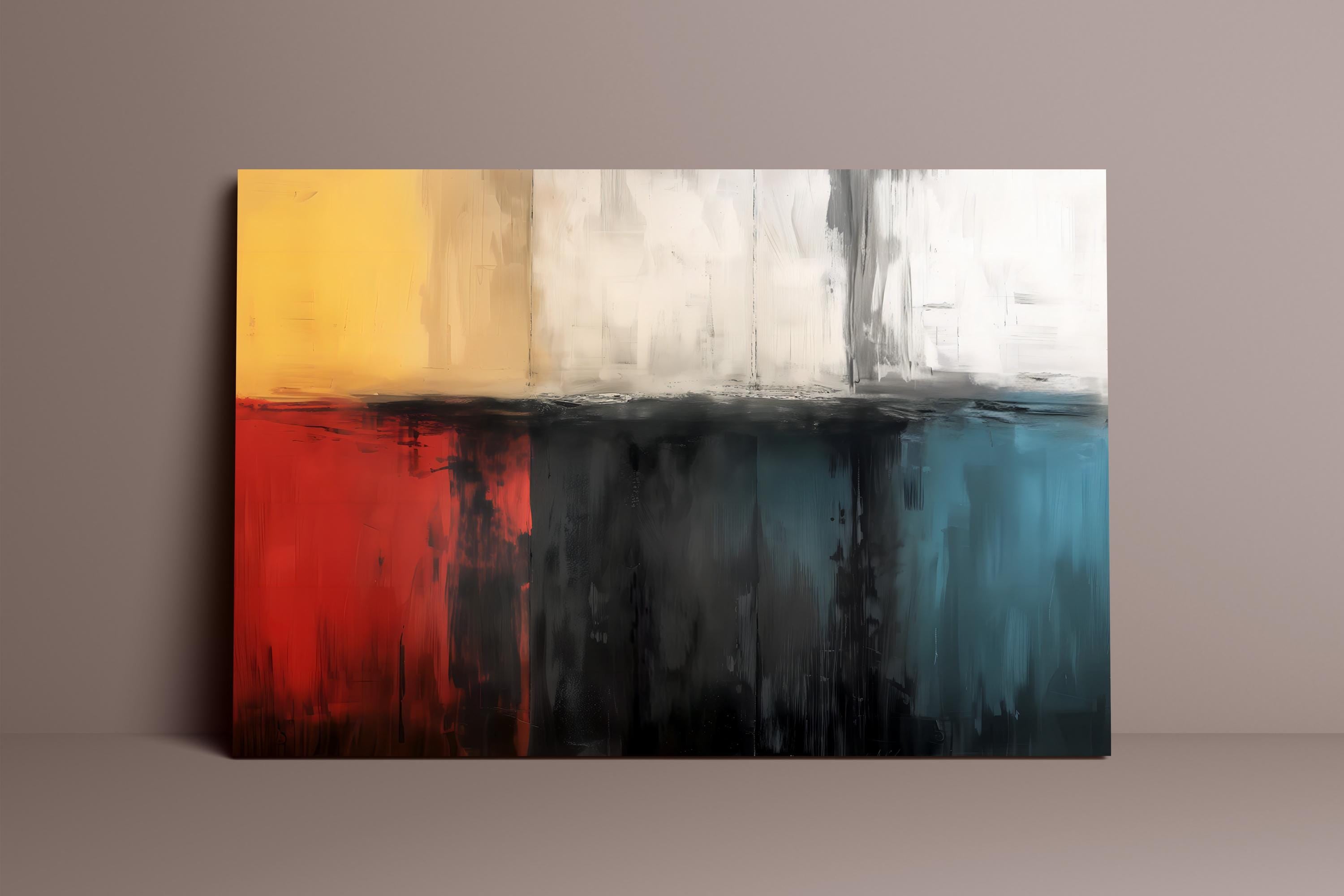 Abstract Elegance: Minimalist Wood Sign Art | Modern Geometric & Organic Wall Decor