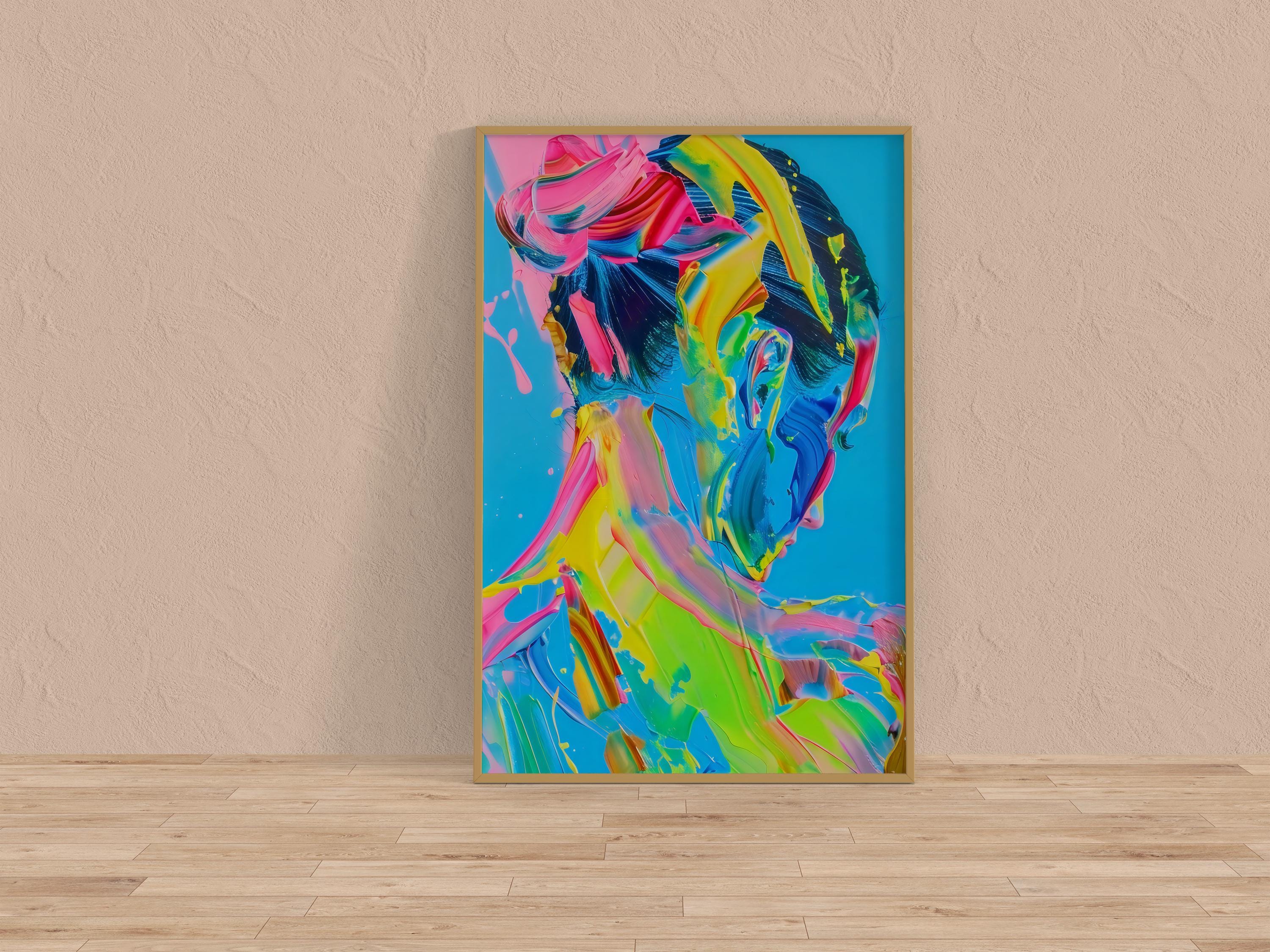 The Gesture: Dynamic & Expressive Pose | High-Resolution Conceptual Art