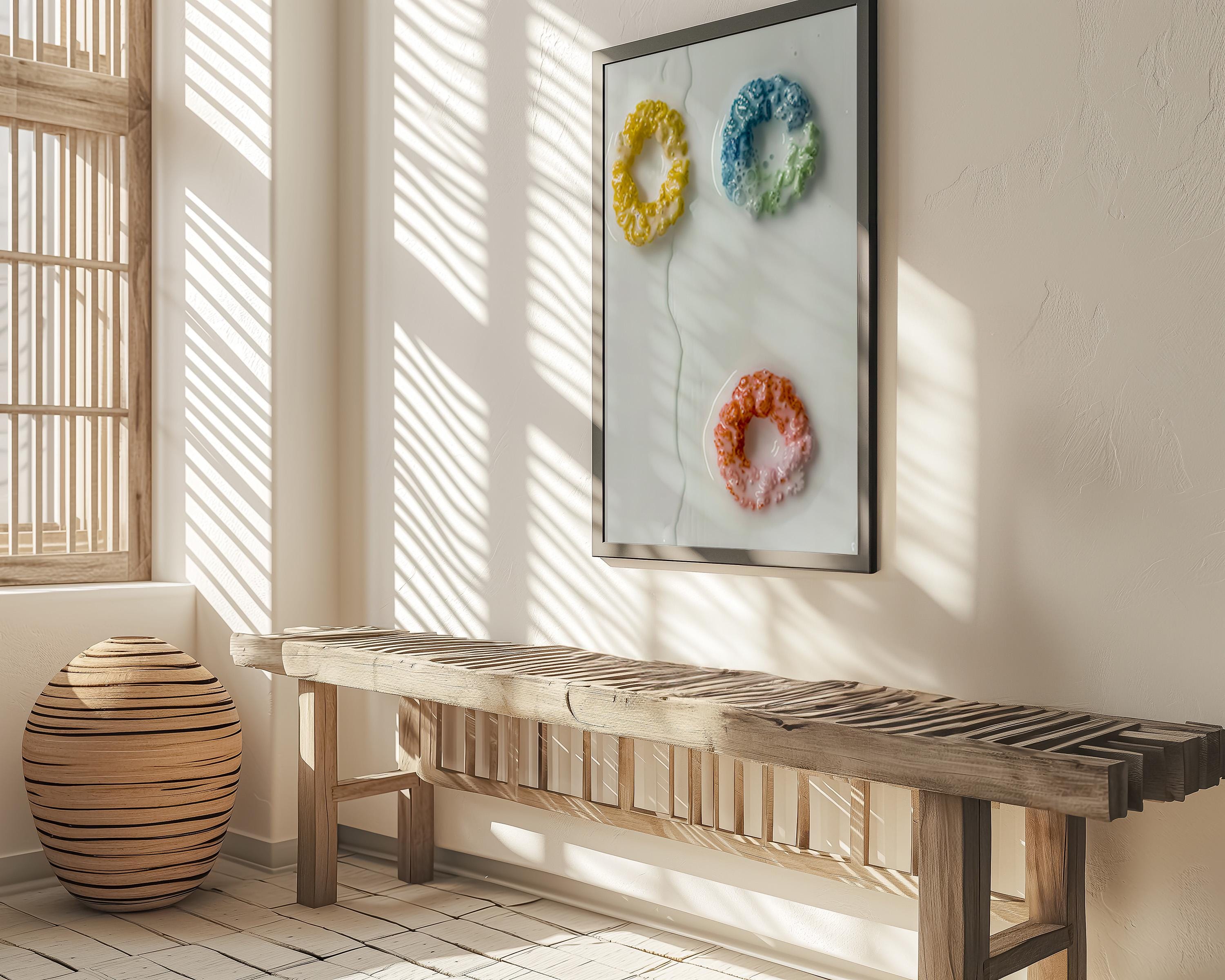Colorful Cereal and Milk Immersive Live Art