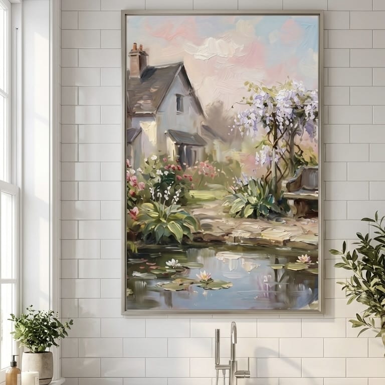 Bright Countryside Wall Art - Morning Light