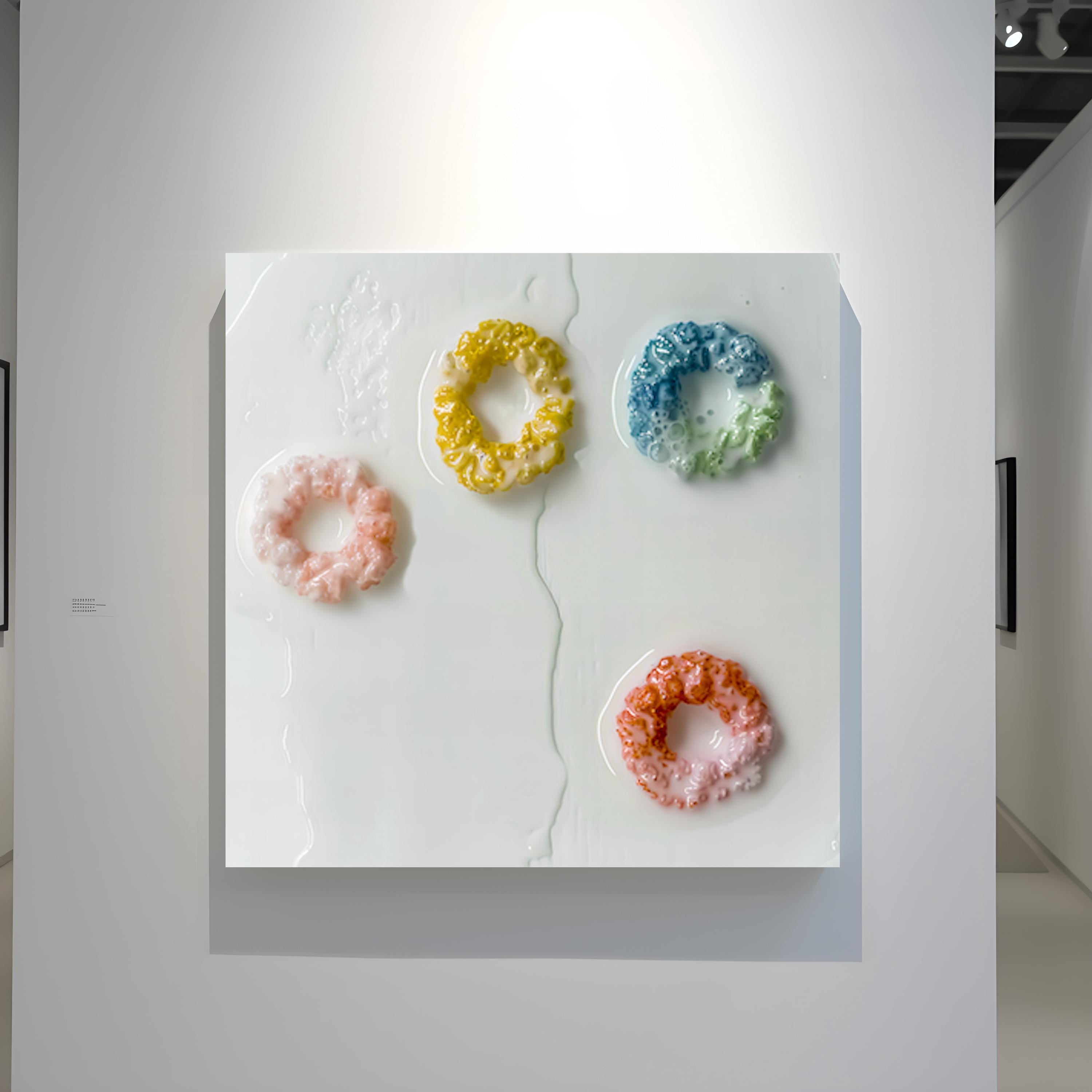 Colorful Cereal and Milk Immersive Live Art