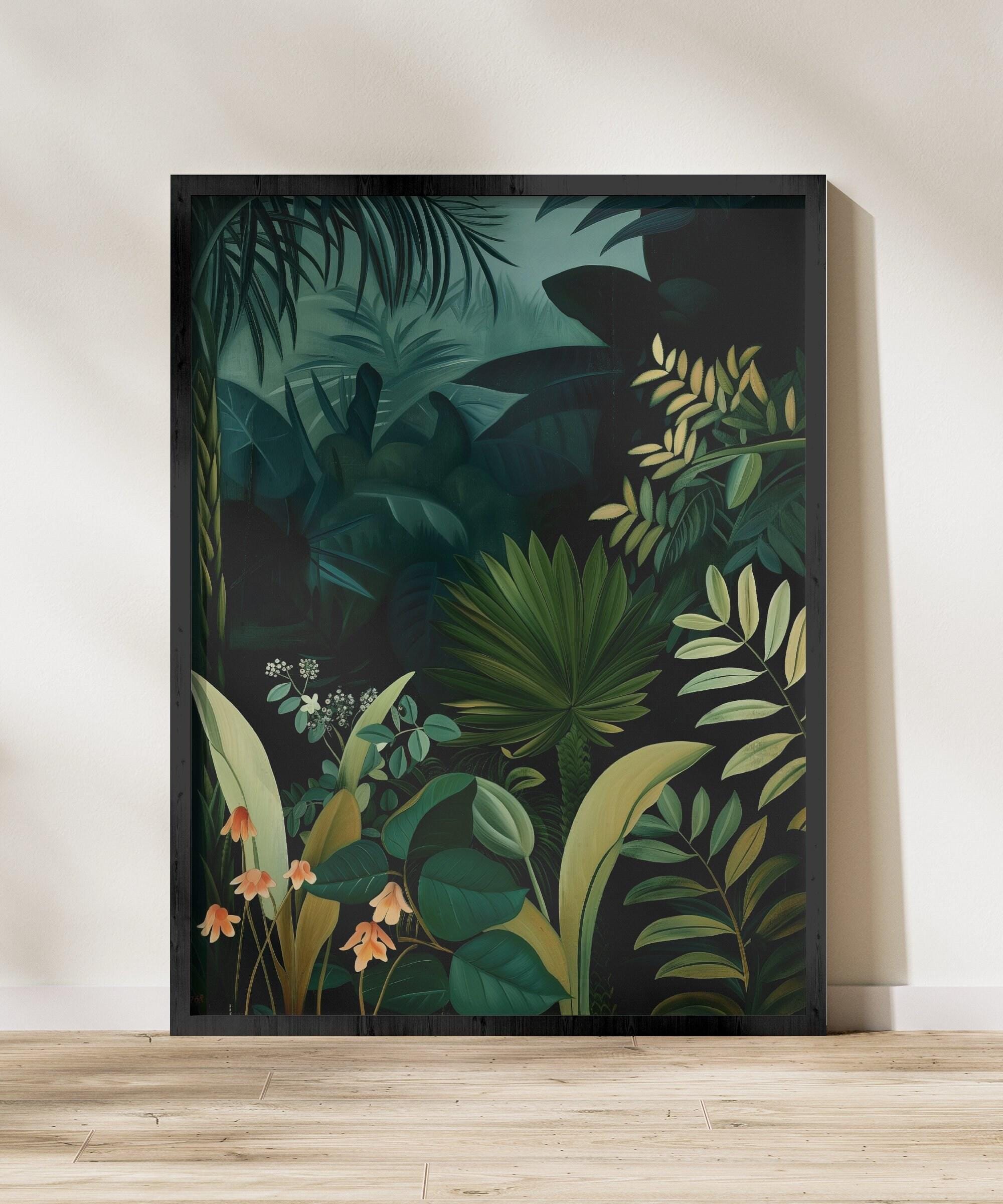 Minimalist Green Abstract Art: Large Arch Painting for Modern Walls