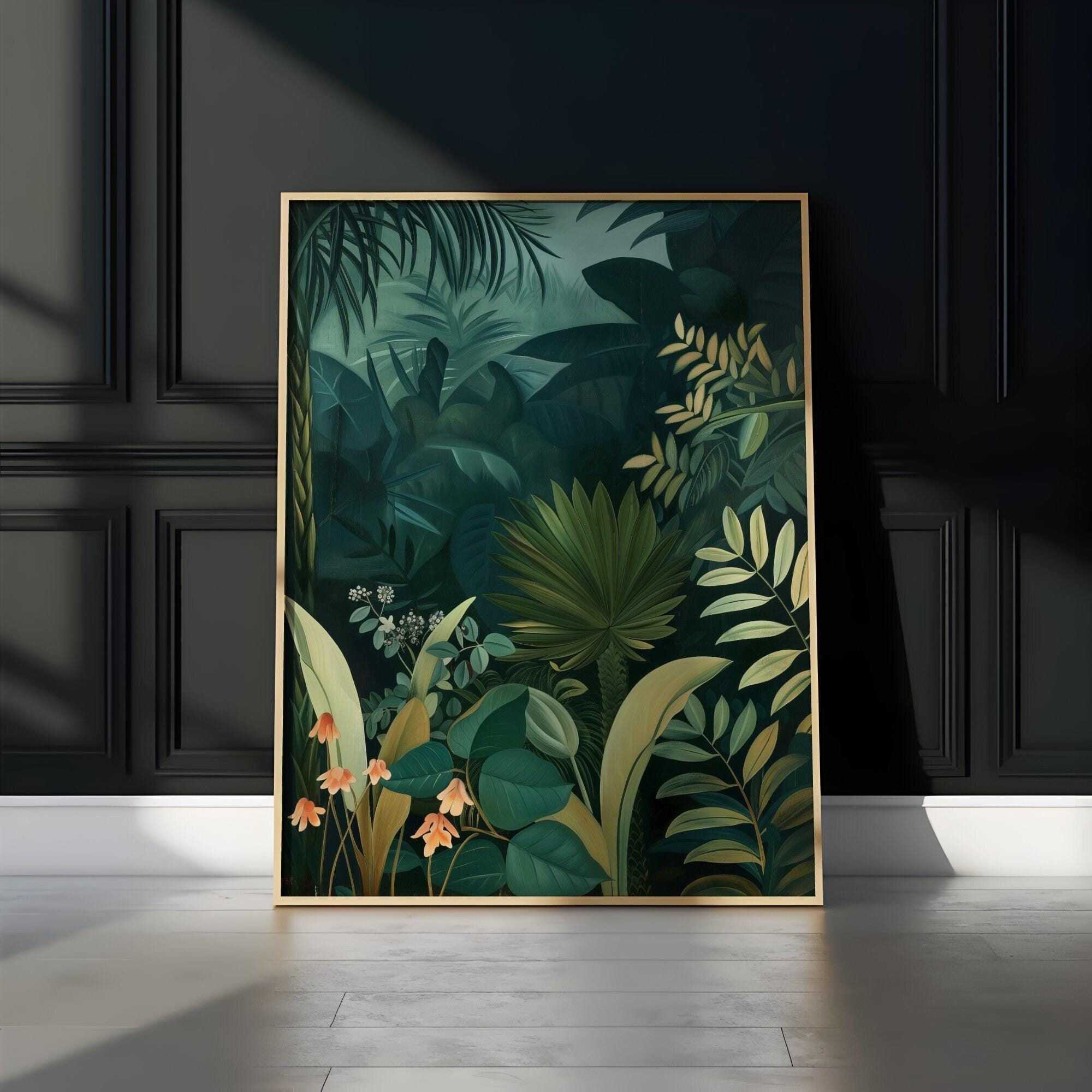 Minimalist Green Abstract Art: Large Arch Painting for Modern Walls