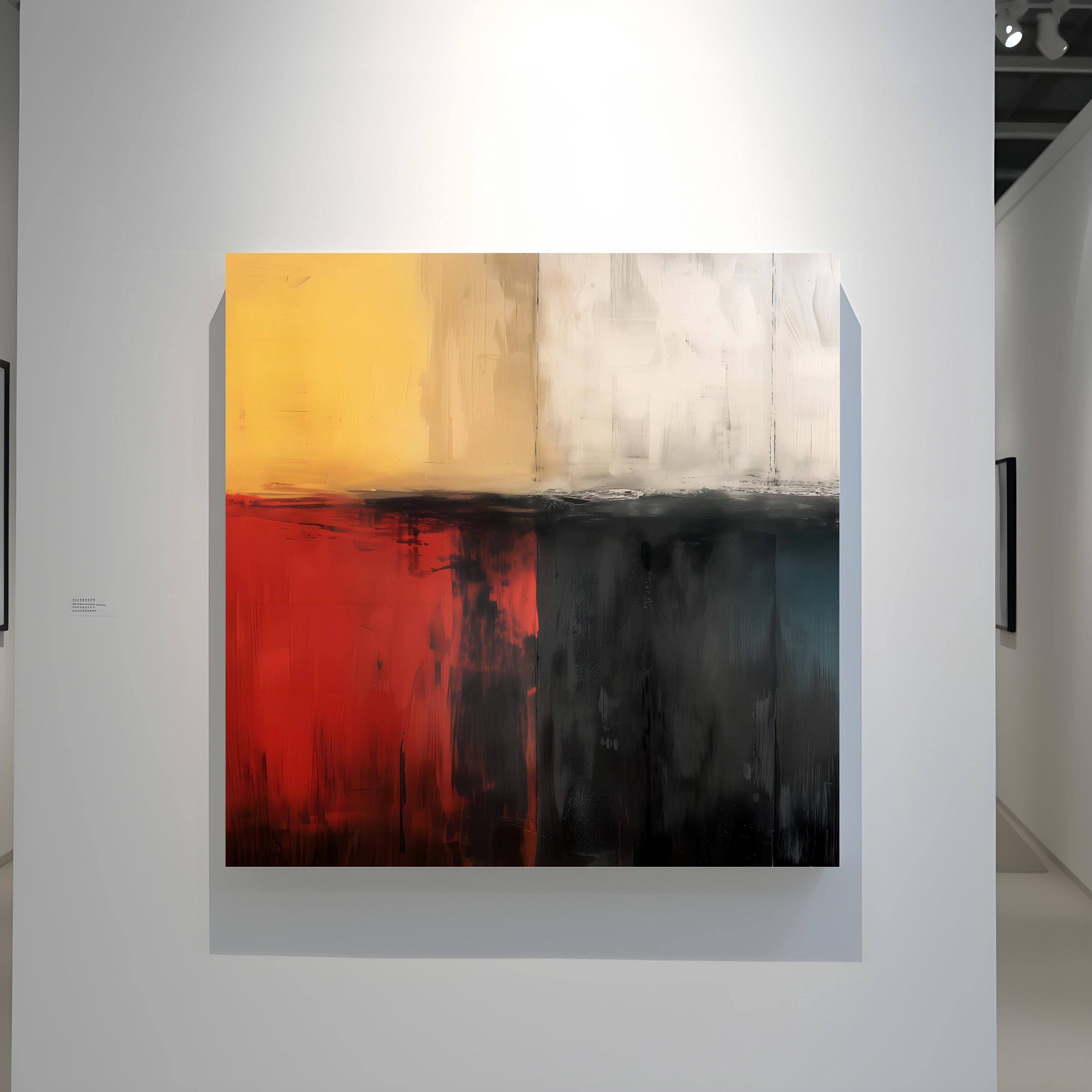 Abstract Elegance: Minimalist Wood Sign Art | Modern Geometric & Organic Wall Decor