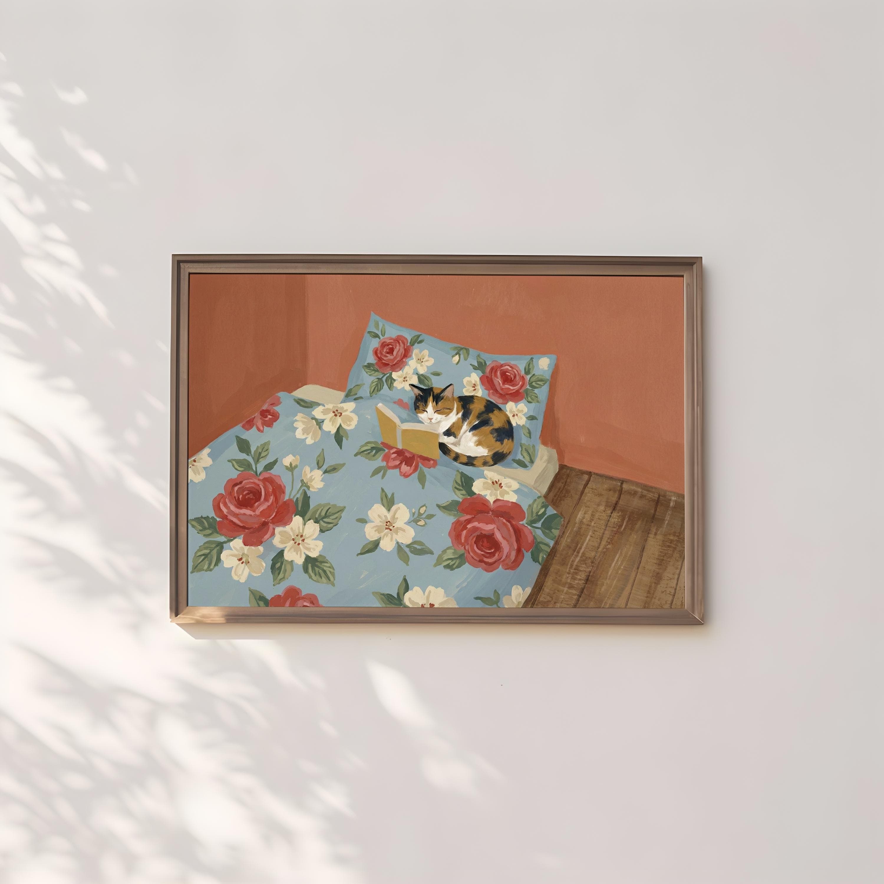 Red Panda Sushi Date Print, Cute Foodie Art (Multiple Sizes)