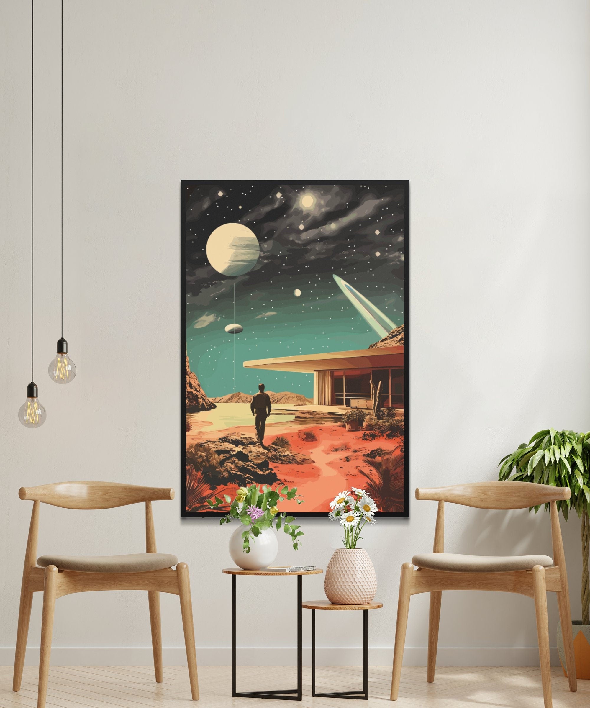 Alien Home Interactive Wall Art