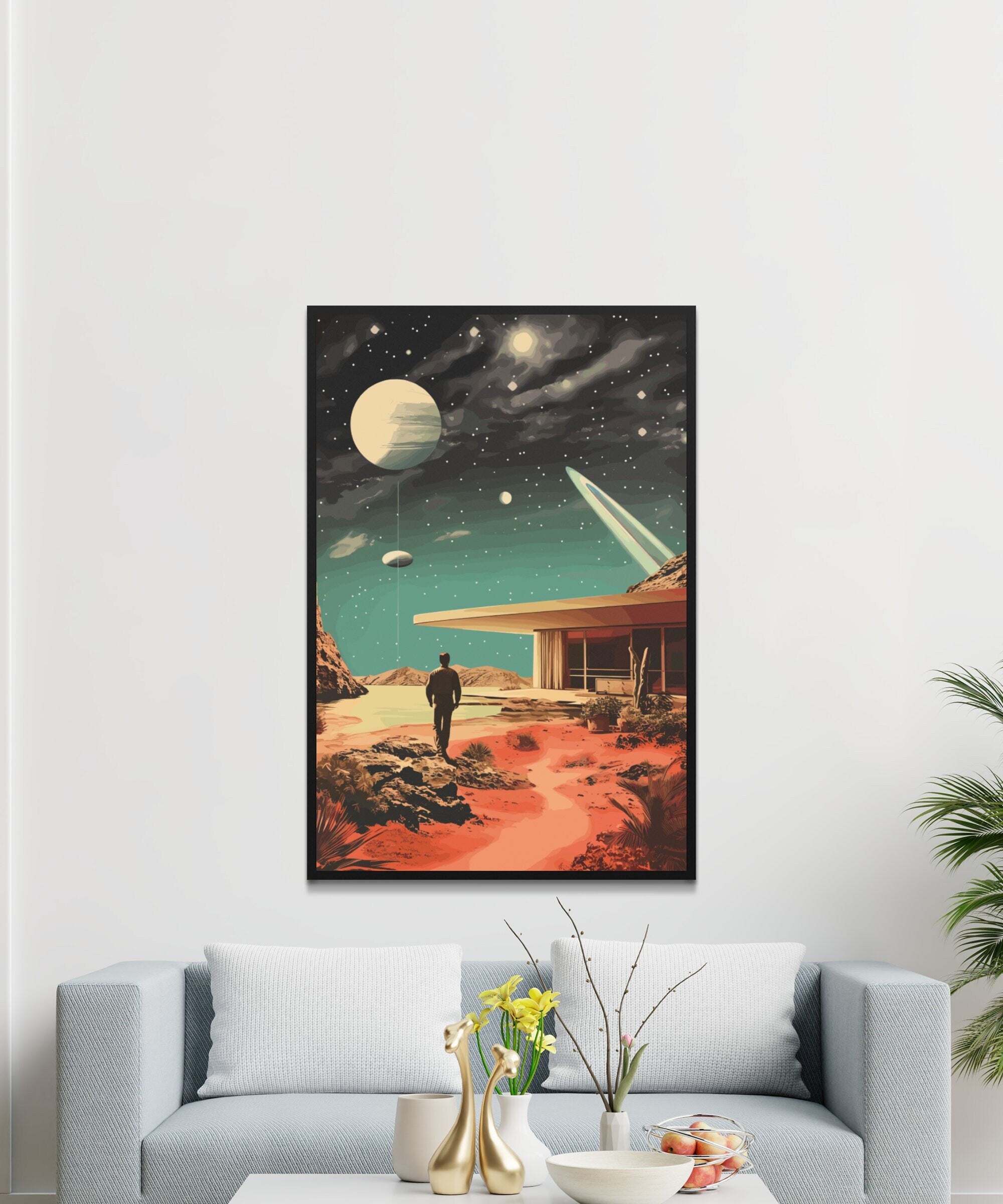 Alien Home Interactive Wall Art