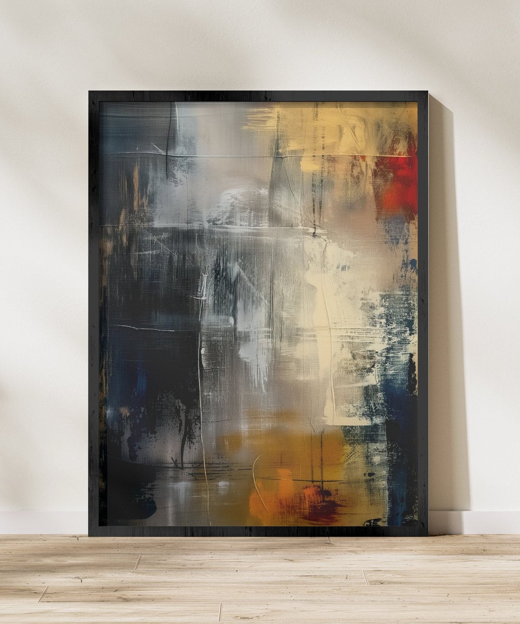 Modern Abstract Vibrant Beautiful Interactive Wall Art