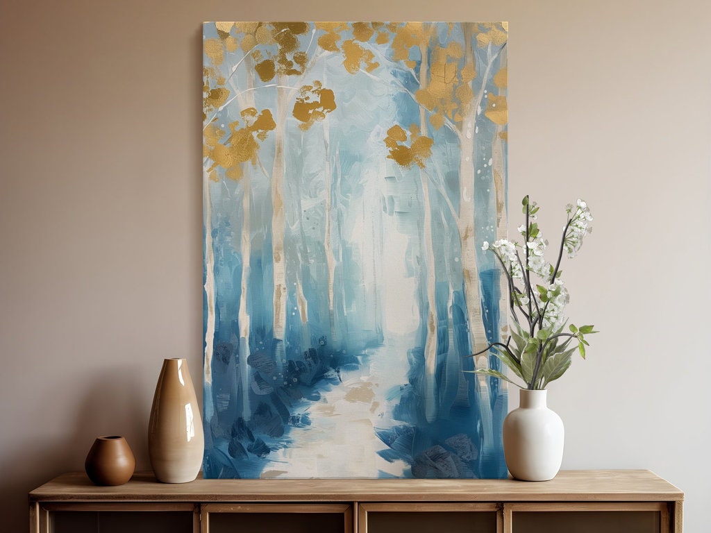 Abstract Nature Path Interactive Wall Art