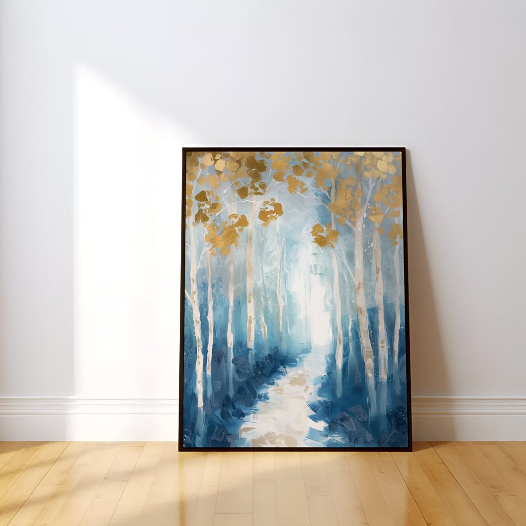 Abstract Nature Path Interactive Wall Art