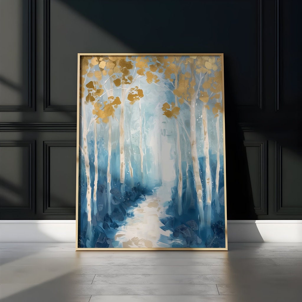 Abstract Nature Path Interactive Wall Art