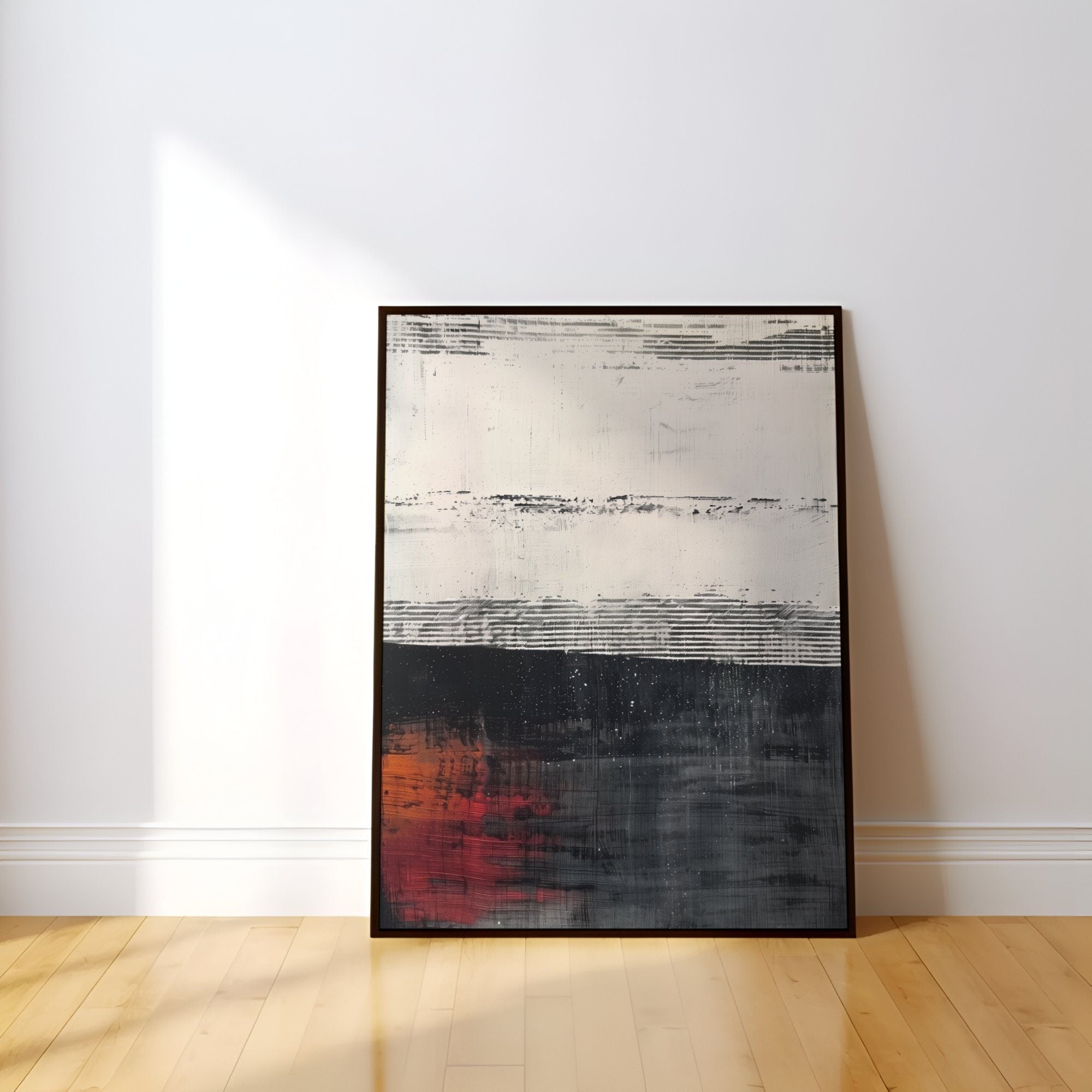 Abstract Modern Minimalist Interactive Wall Art