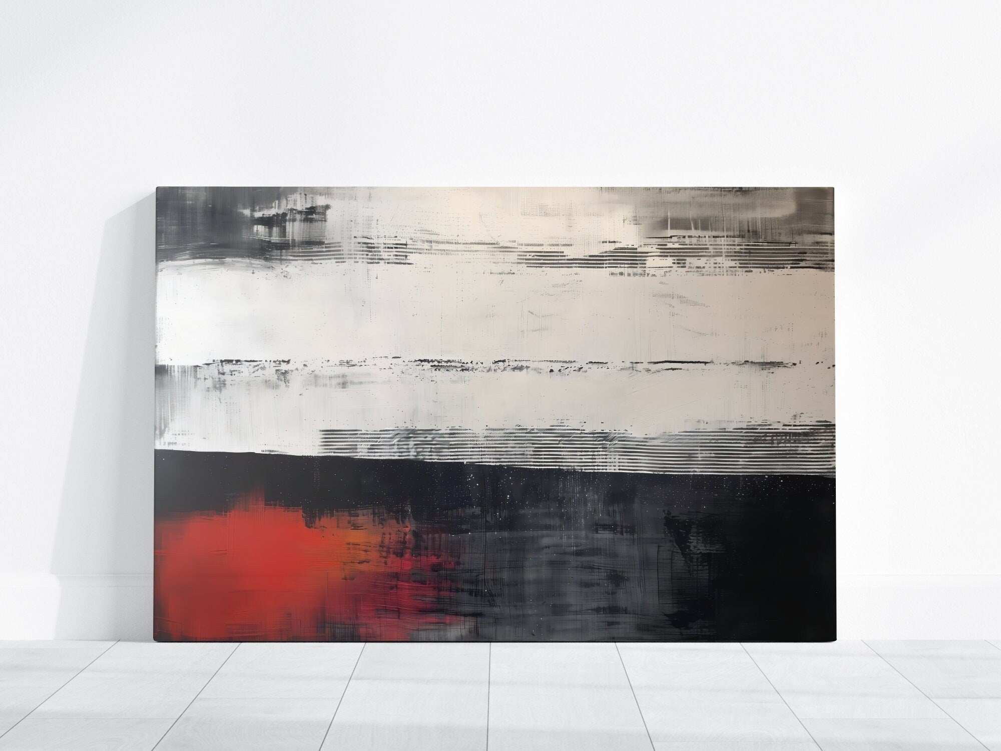 The Modernist: Minimalist Abstract Art | Elegant & Sophisticated Contemporary Wall Decor