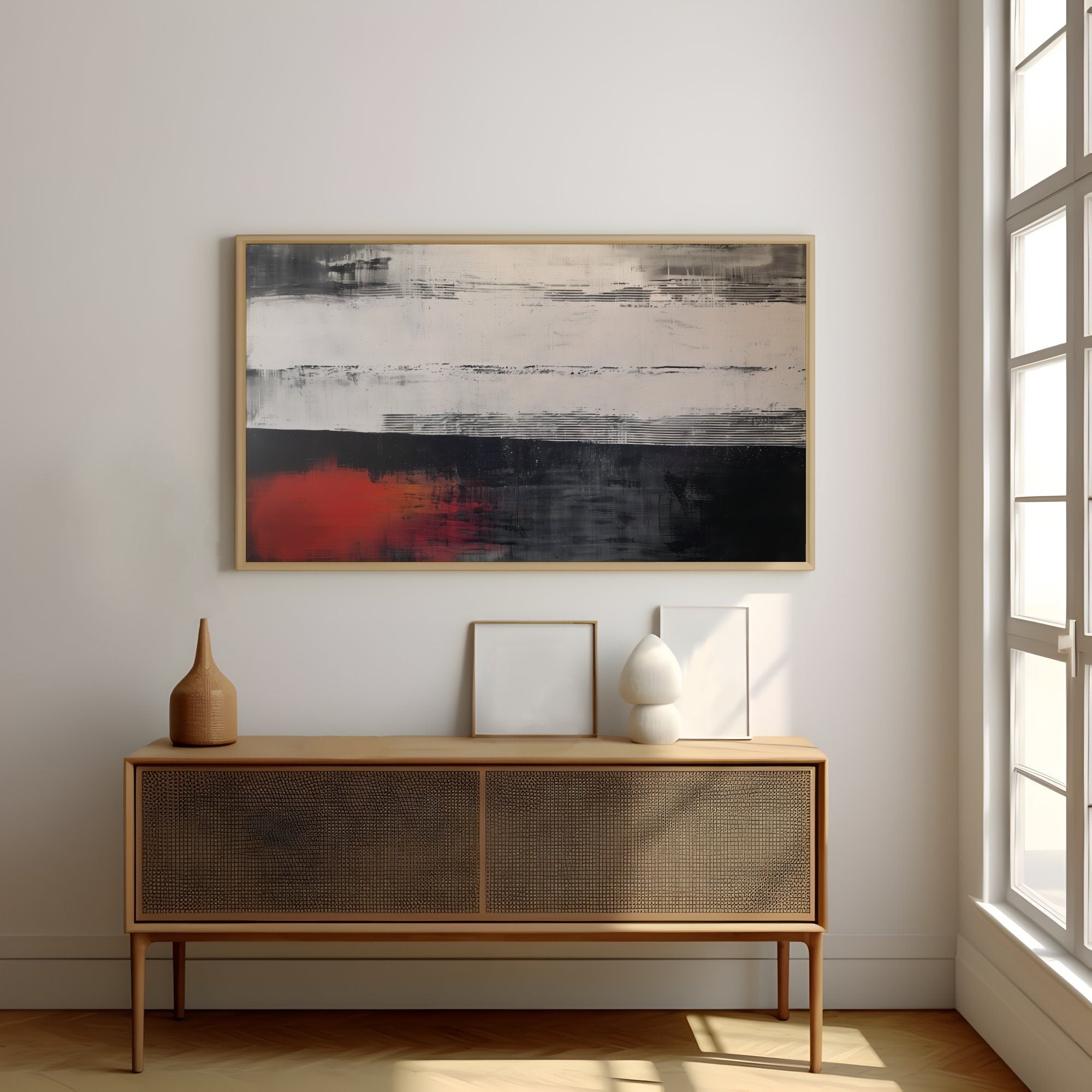 Abstract Modern Minimalist Interactive Wall Art