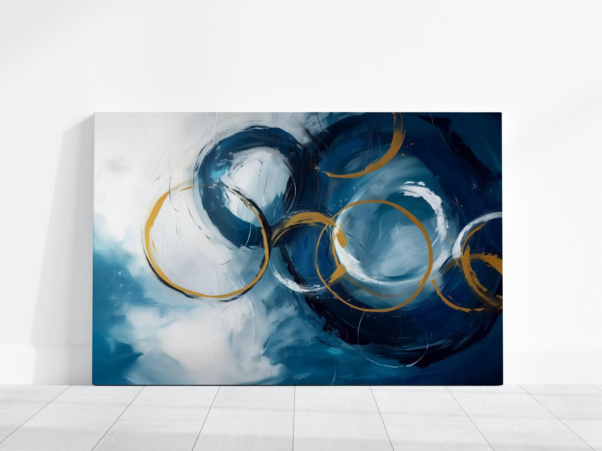 Abstract Circles Wall Art