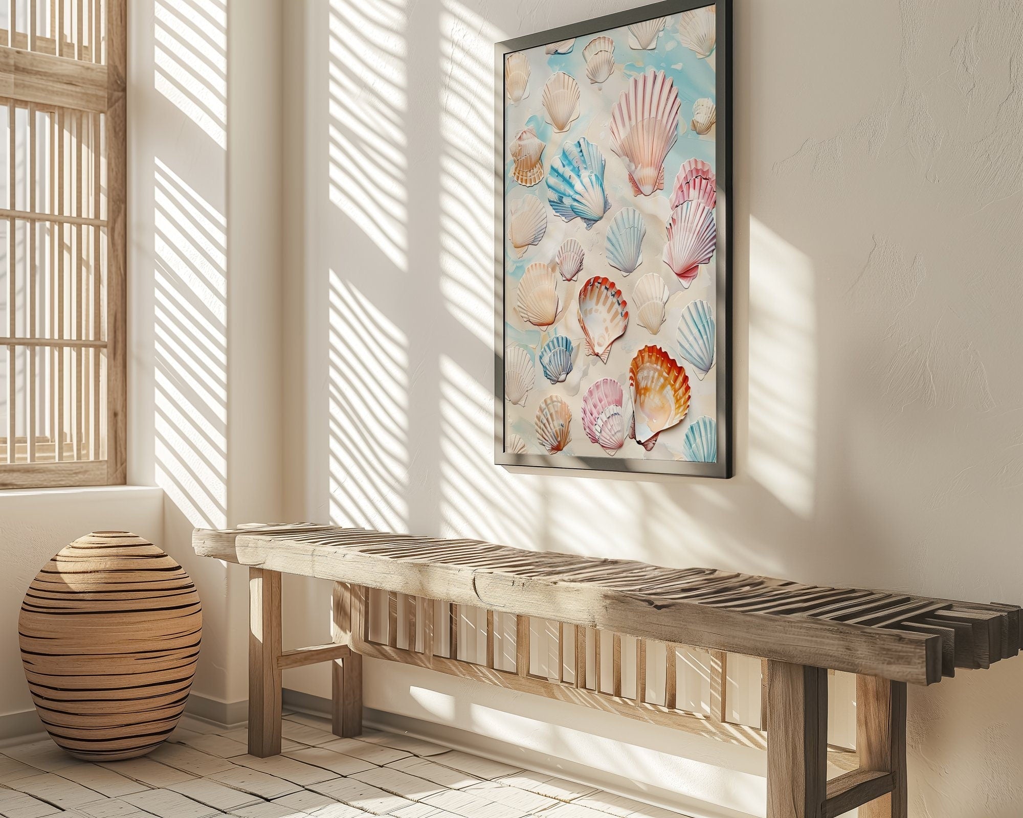 The Salty Mare: Coastal Cowgirl Art | Preppy & Maximalist Beach Wall Decor