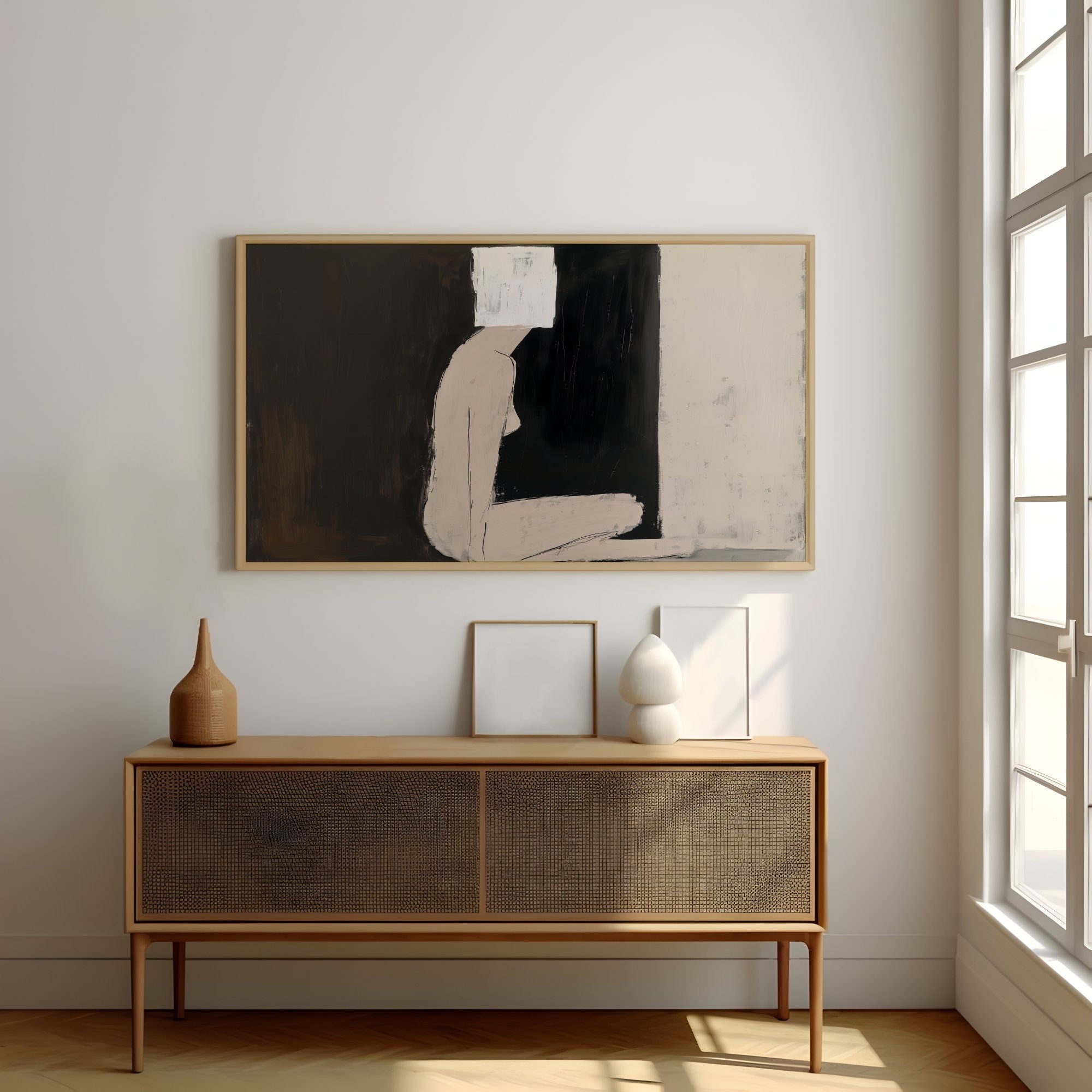 Nude Women Minimalist Modern Elegant Figure Interactive Wall Art