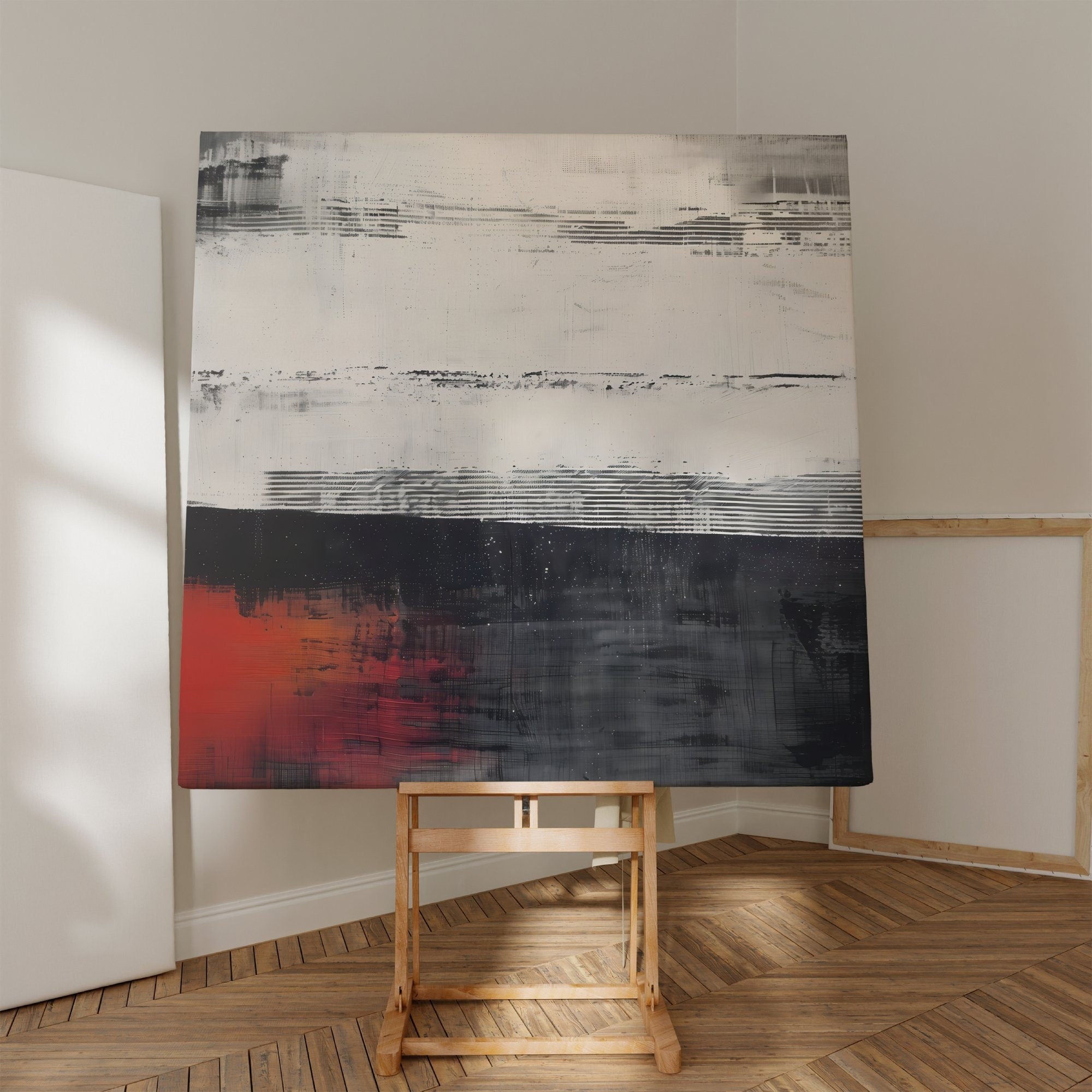 Abstract Modern Minimalist Interactive Wall Art