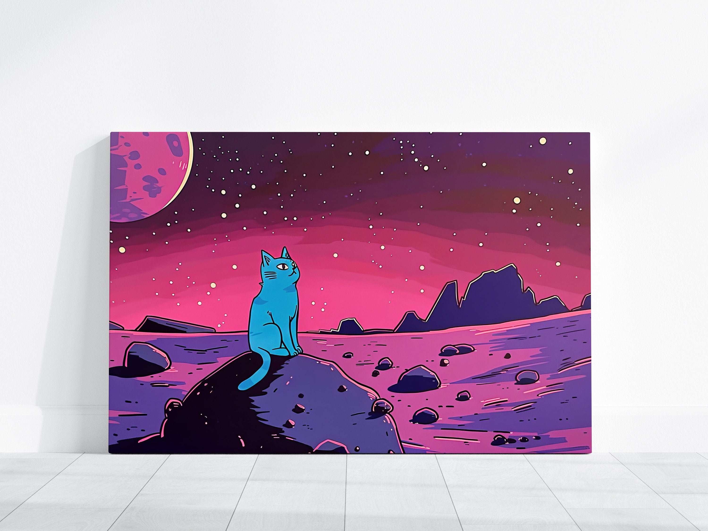 Lunar Dream Illustrations Interactive Wall Art