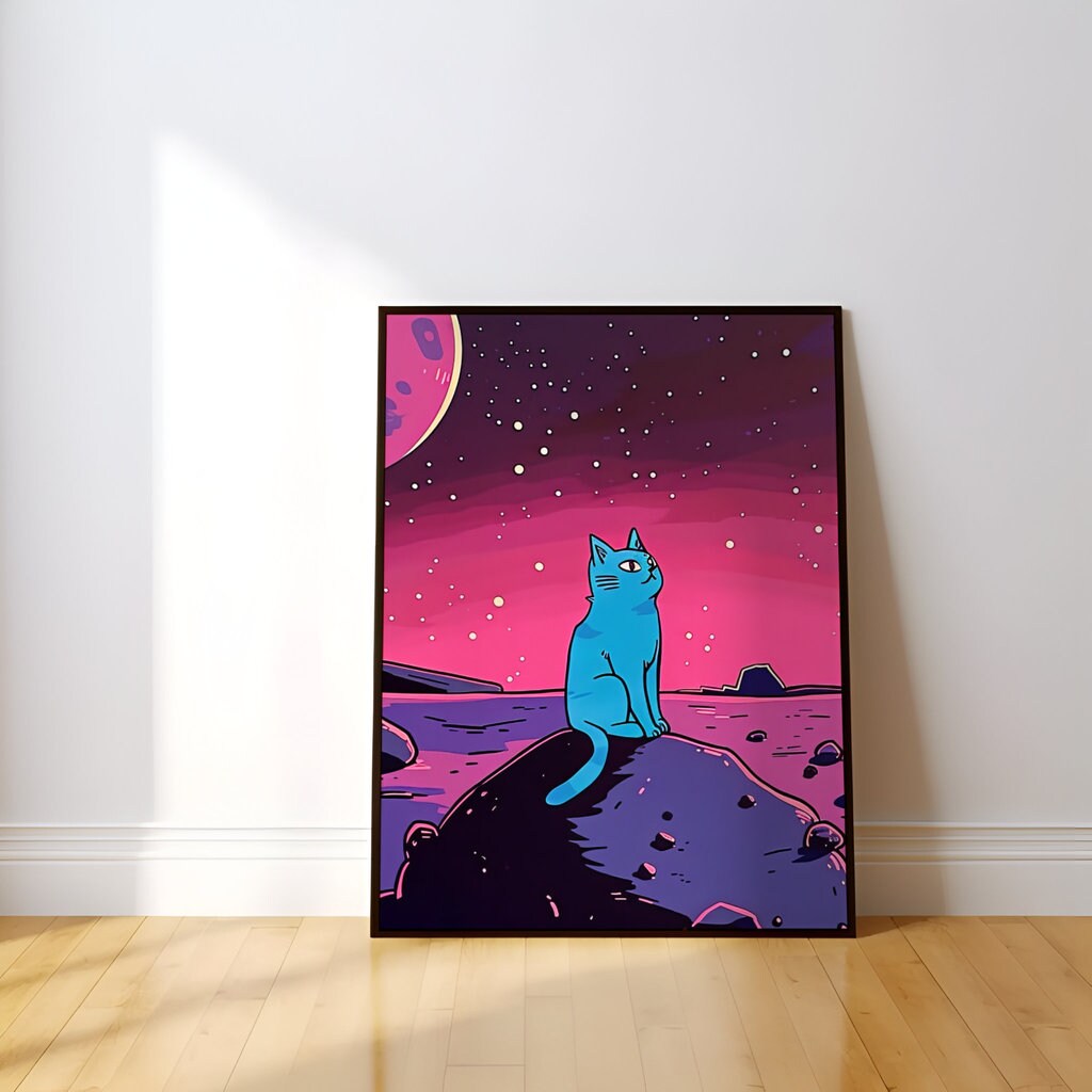 Lunar Dream Illustrations Interactive Wall Art