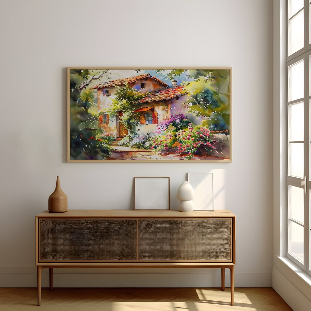 The Good Earth: Rustic Cottage & Lush Garden Art | Serene & Idyllic Farmhouse Decor