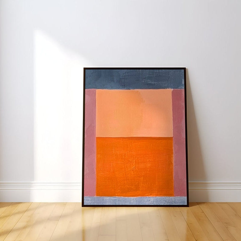 Abstract Geometric Art – Muted Color Artwork | Sophisticated Modern Wall Decor