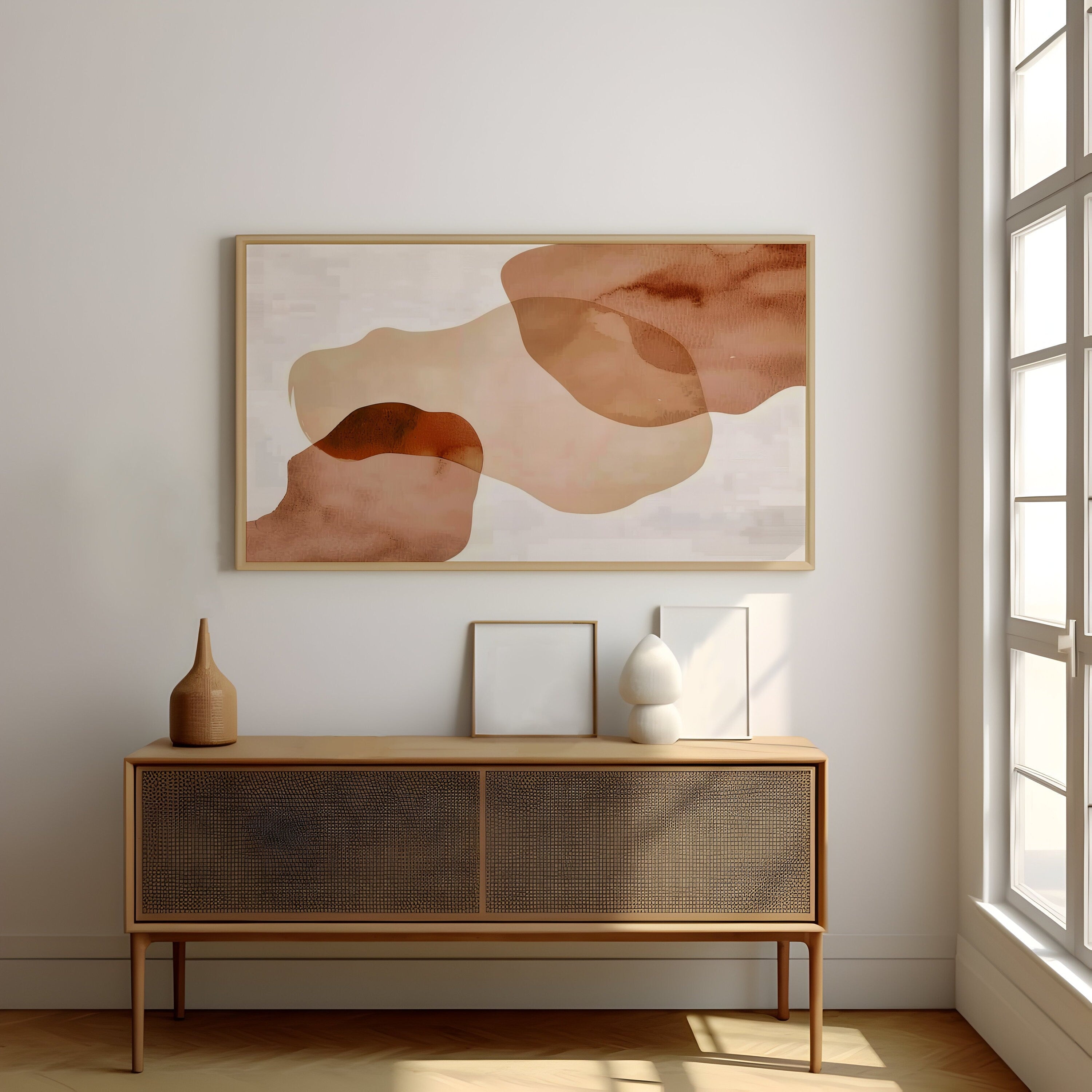 Earthy Flow Illustrations Interactive Wall Art