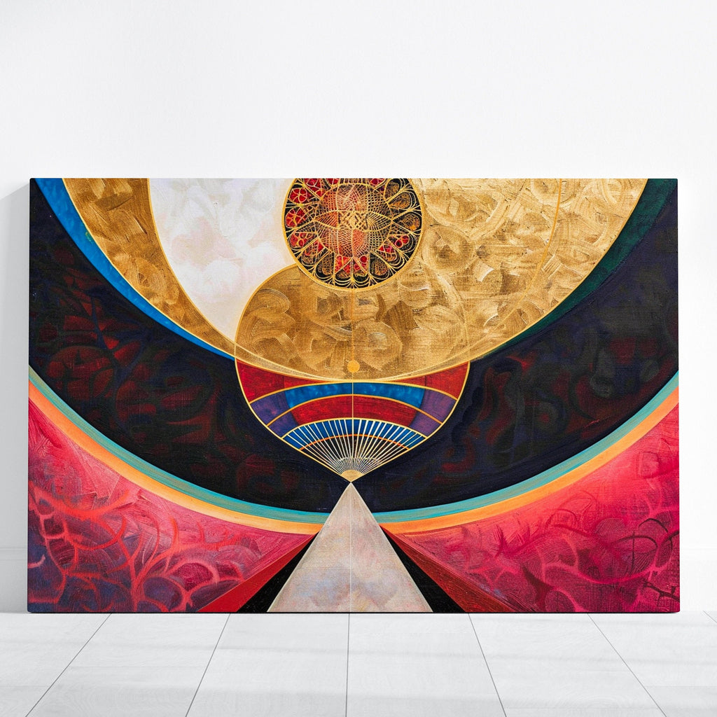 Balance Abstract Bold Colors Interactive Wall Art