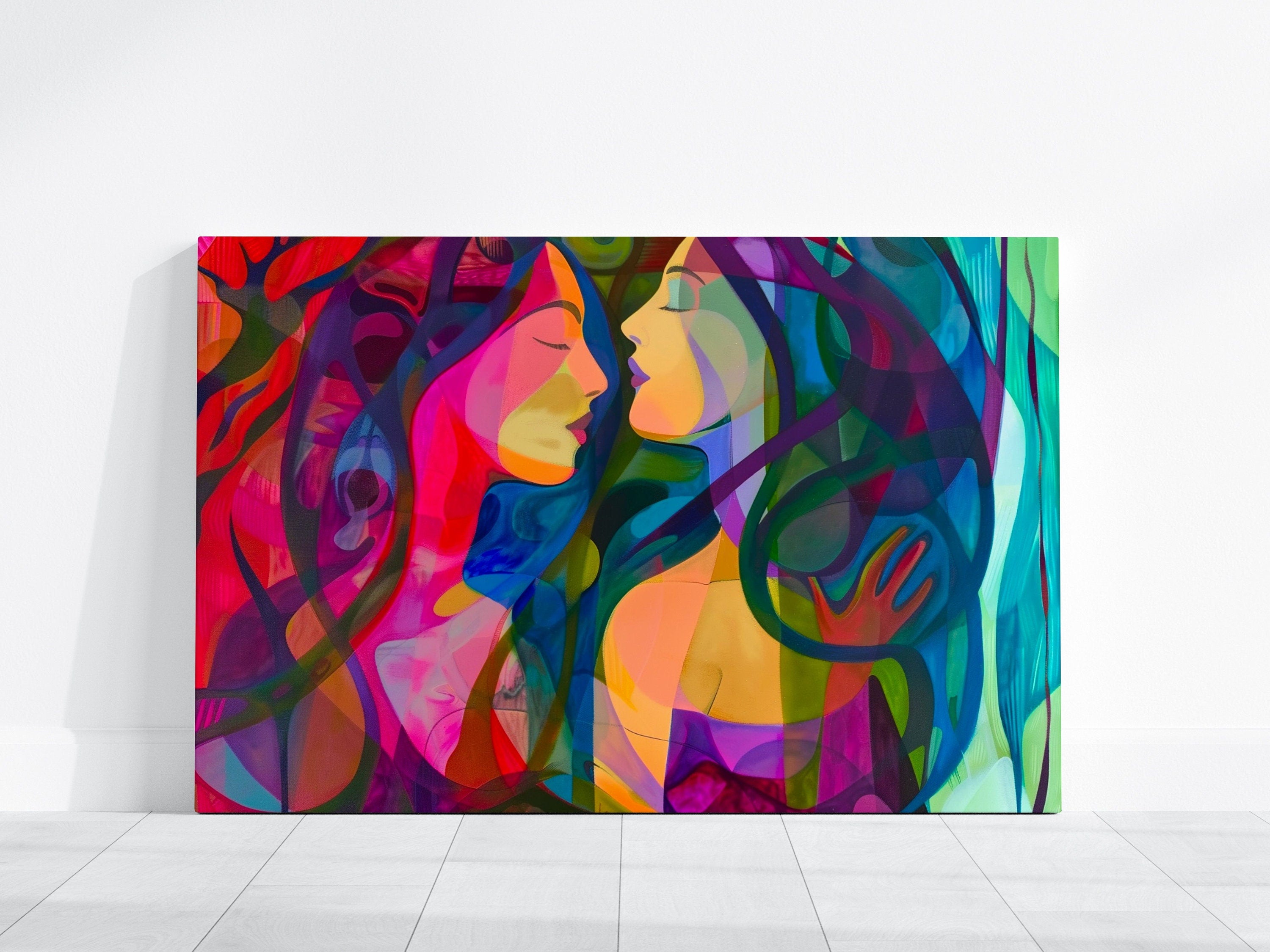 Abstract Connection Interactive Wall Art