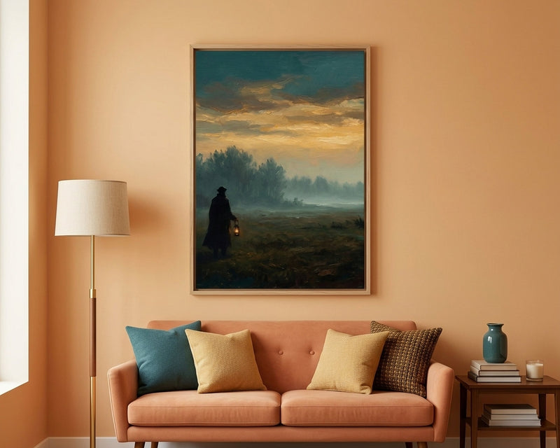 Moody Romantic Landscape Print